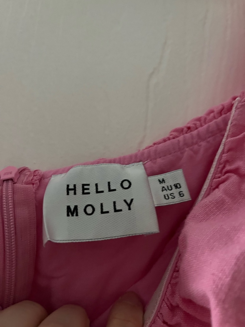 Hello Molly Pink Ruffle Mini Dress - Picture 4 of 9